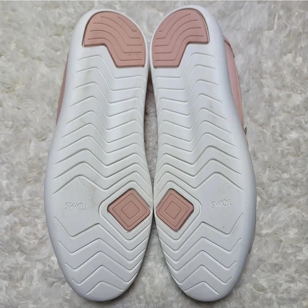 TOMS Dusty Pink Alpargata Mallow Slip On Casual Shoes